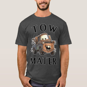 Disney Pixar Cars Tow Mater Finish-Grafik T-Shirt