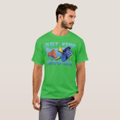 Disney Pixar Finding Dory Just Swimming With Nemo T-Shirt (Vorne ganz)