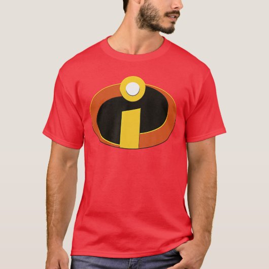 Disney Pixar Incredibles Logo Halloween Costume T-Shirt (Vorderseite)