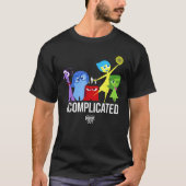 Disney Pixar Inside Out Complicated Emotions Group T-Shirt (Vorderseite)