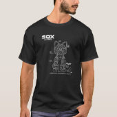 Disney Pixar Lightyear Sox Tech Schematics Poster  T-Shirt (Vorderseite)