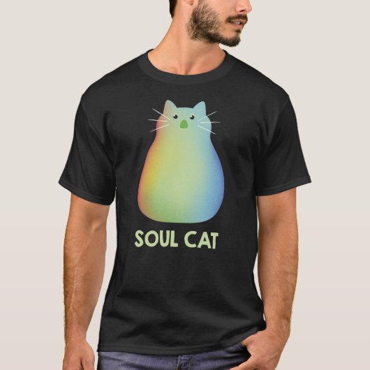 Disney Pixar Soul Cat Portrait T-Shirt (Vorderseite)
