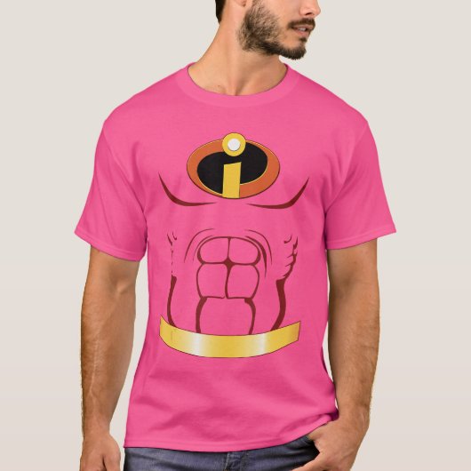 Disney Pixar The Incredibles Halloween Superhero K T-Shirt (Vorderseite)
