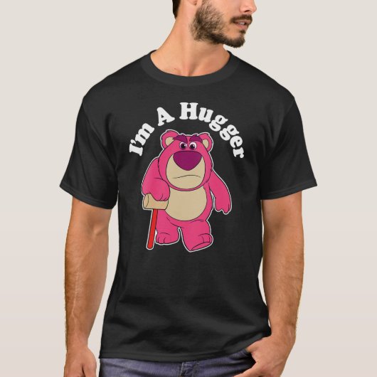 Disney Pixar Toy Story Lotso Bear I'm a Hugger Vin T-Shirt (Vorderseite)