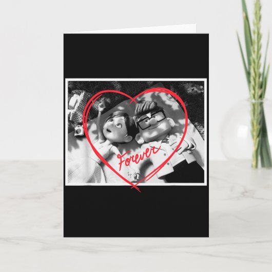 Disney Pixar Up Carl And Ellie Forever Heart Karte (Vorderseite)