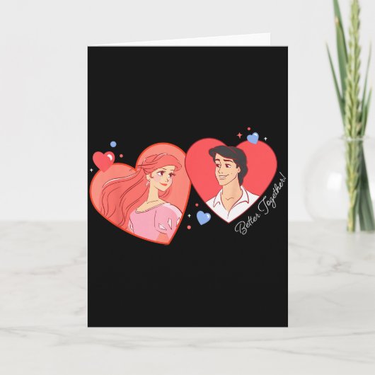 Disney Princess Ariel &amp; Eric Valentine’s Day B Karte (Vorderseite)