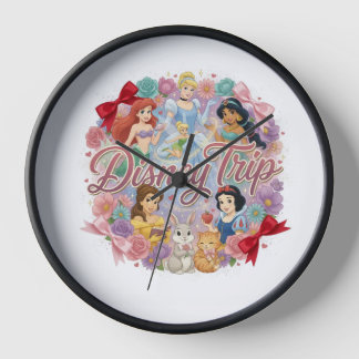 Disney Prinzessin Wanduhr Prinzessin Dekor