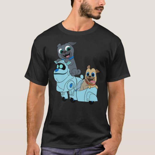 Disney Puppy Dog Pals Bingo Rolly A.R.F. T-Shirt (Vorderseite)