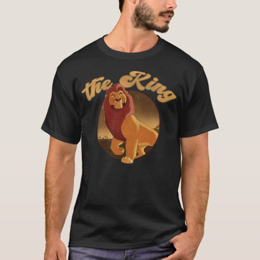 Disney The Lion King Mufasa The King T-Shirt (Vorderseite)