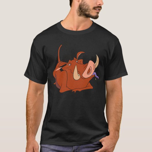 Disney The Lion King Pumbaa Snack Time T-Shirt (Vorderseite)