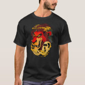 Disney The Lion King Scar Red Hue Head Shot T-Shirt (Vorderseite)