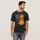 Disney The Lion King Simba and Mufasa This Dad Rul T-Shirt (Vorne ganz)