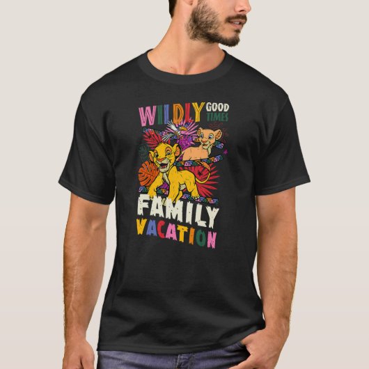 Disney The Lion King Wildly Good Times Family Vaca T-Shirt (Vorderseite)