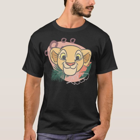 Disney The Lion King Young Nala Pastel Jungle T-Shirt (Vorderseite)
