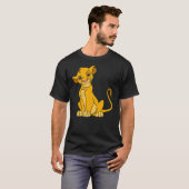 Disney The Lion King Young Simba Sitting Up T-Shirt (Vorne ganz)