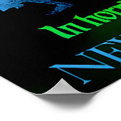 Disneyland 1969 Haunted Mansion Attraction Poster (Ecke)