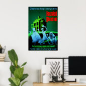 Disneyland 1969 Haunted Mansion Attraction Poster (Heimbüro)
