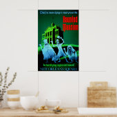 Disneyland 1969 Haunted Mansion Attraction Poster (Küche)