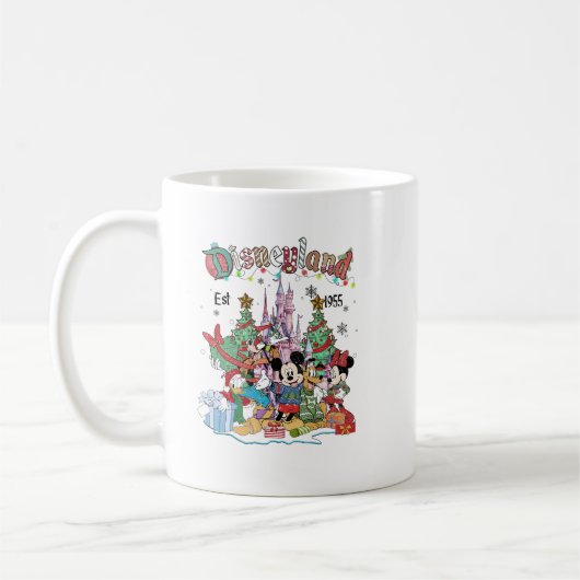 Disneyland Christmas Kaffeetasse (Links)