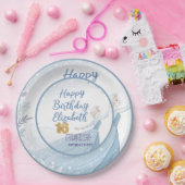 Disney's Frozen Elsa Birthday personalize name Pap Pappteller (Party)