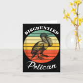 Disntled Pelican Funny Quote Tank Top Karte (Gelbe Blume)