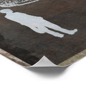 DISOBEY Tank Man Poster (Ecke)