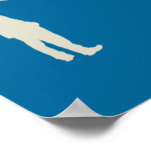 DISOBEY Tank Man Poster (Ecke)