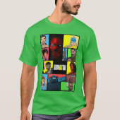 Dispatch Video Game Collage Design retro T-Shirt (Vorderseite)
