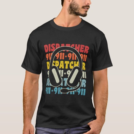 Dispatcher 911 T-Shirt (Vorderseite)
