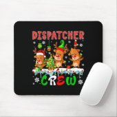 Dispatcher Crew Three Cute Santa Elf Reindeers Xma Mousepad (Mit Mouse)