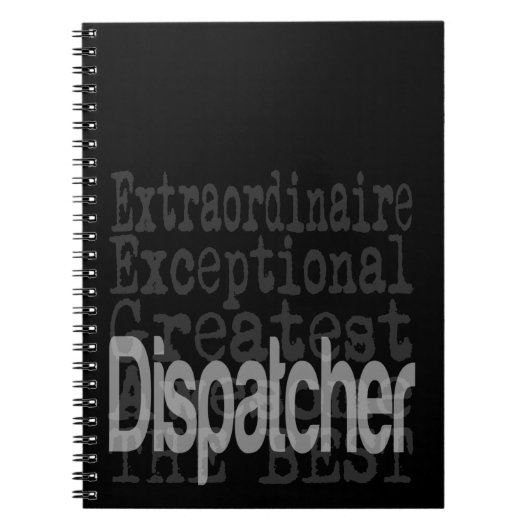 Dispatcher Extraordinator Notizblock (Vorderseite)