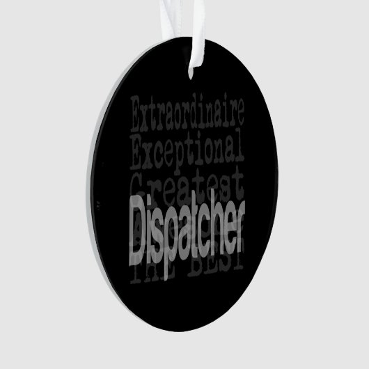Dispatcher Extraordinator Ornament (Vorderseite)
