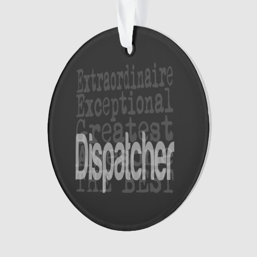 Dispatcher Extraordinator Ornament (Vorderseite)