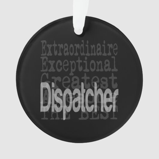 Dispatcher Extraordinator Ornament (Vorderseite)