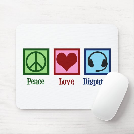 Dispatcher für den Betreiber der Peace Liebe Mousepad (Mit Mouse)