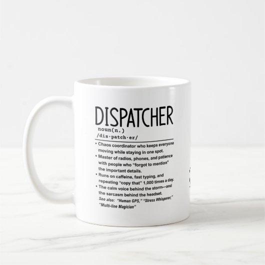 Dispatcher Kaffeetasse (Links)