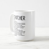 Dispatcher Kaffeetasse (Vorderseite Links)