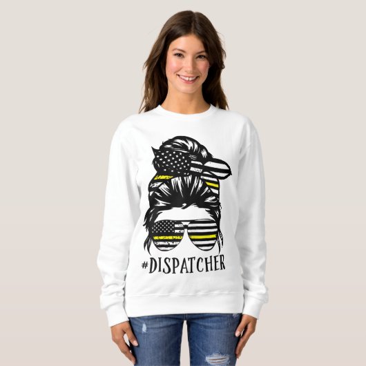 Dispatcher Life Mama Funny Dispatcher Lover Sweatshirt (Vorne ganz)