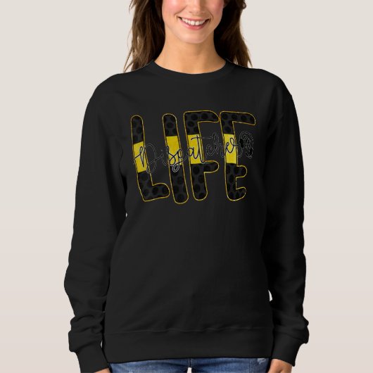 Dispatcher Life Telecommunicator Woche 911 Operato Sweatshirt (Vorderseite)