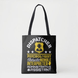Dispatcher - Offizielle Roles Funny 911 Dispatch Tasche