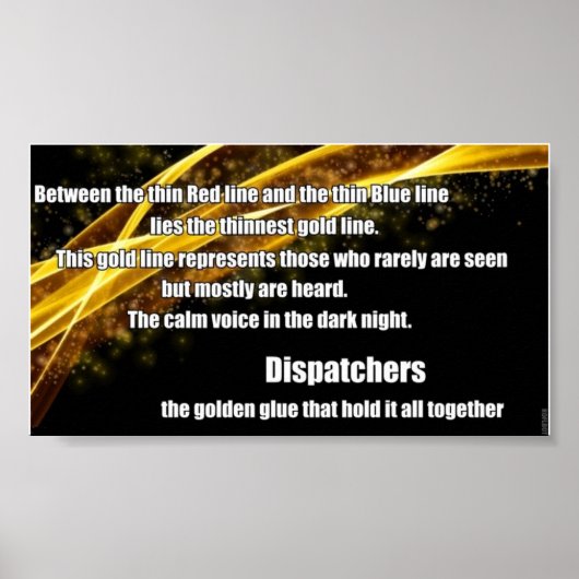 Dispatcher Poster (Vorne)