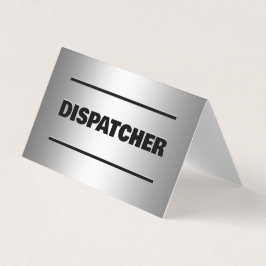 Dispatcher Scannable QR Business Card Visitenkarten