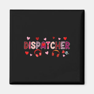 Dispatcher-Tools Valentinstag Leopard Süß Hör auf Magnet