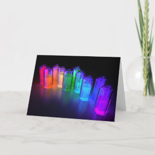 Dispersion Grußkarte Karte