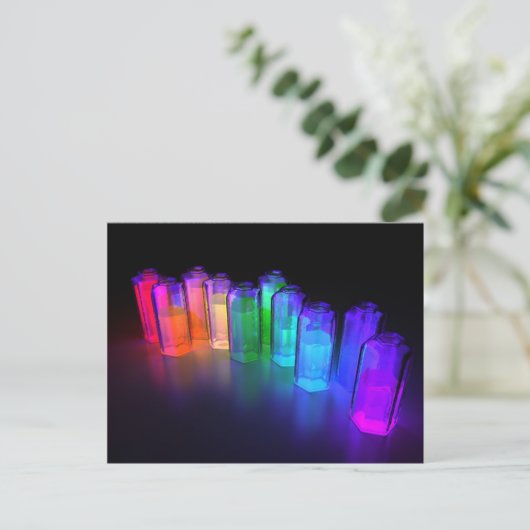 Dispersion Mousepad Postkarte (Stehend Vorderseite)