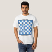 Displacement Chess Puzzle T-Shirt (Vorne ganz)