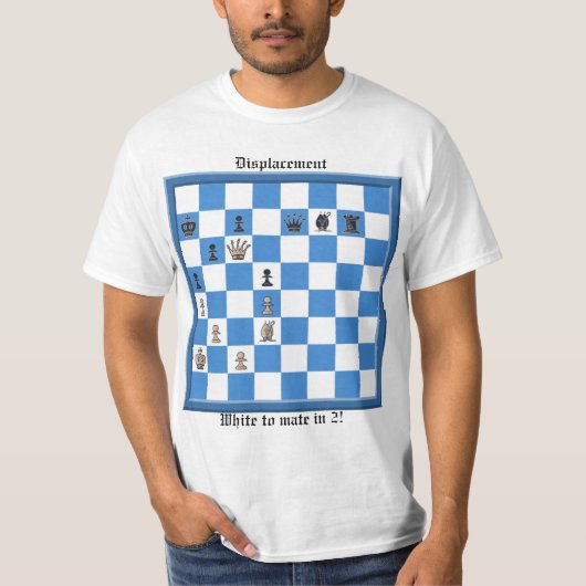 Displacement Chess Puzzle T-Shirt (Vorderseite)