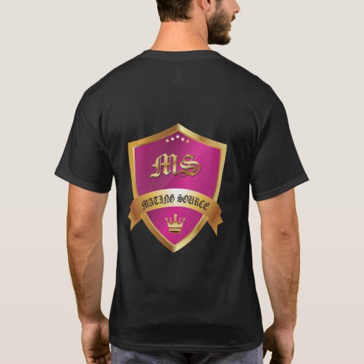 Displacement Chess Puzzle T-Shirt (Rückseite)