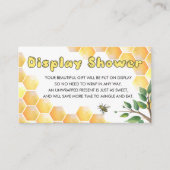 Display Baby Showingkarte Begleitkarte (Vorderseite)