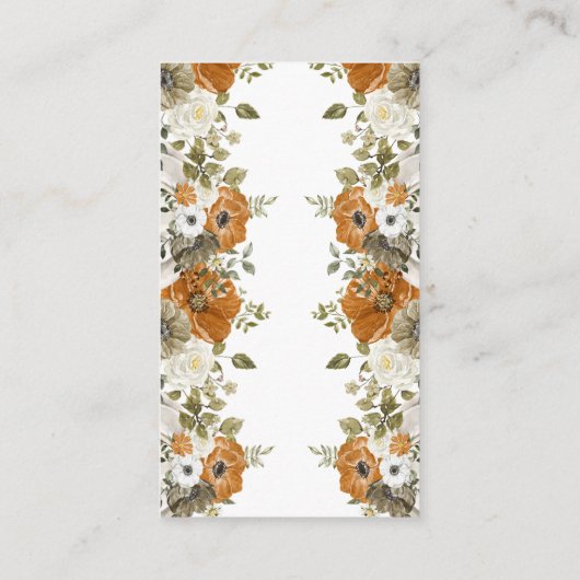 Display-Dusche sinkt im Brautparty Liebe Begleitkarte (Rückseite)